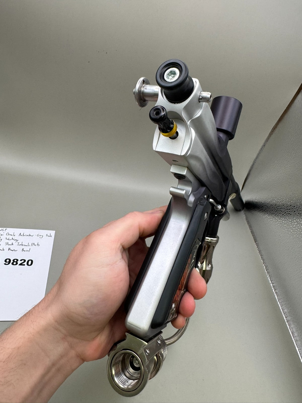 WGP Mini Oracle Autococker - Grey Fade - Paintball Marker Fully Working