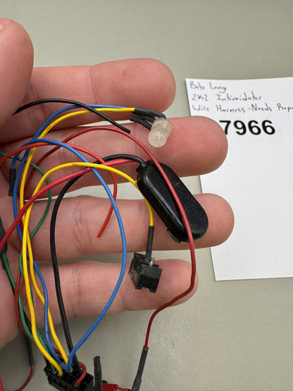 Bob Long 2K2 Intimidator Wire Harness For Parts