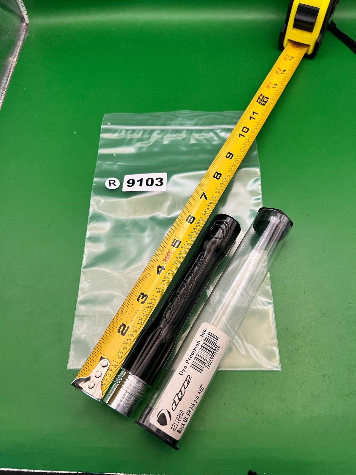 Dye Ultralite Barrel Back .688 Tippmann 98 Custom Thread