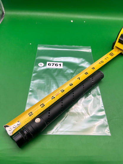 Black Freak Tip 12 Inch - used paintball barrel tip - black