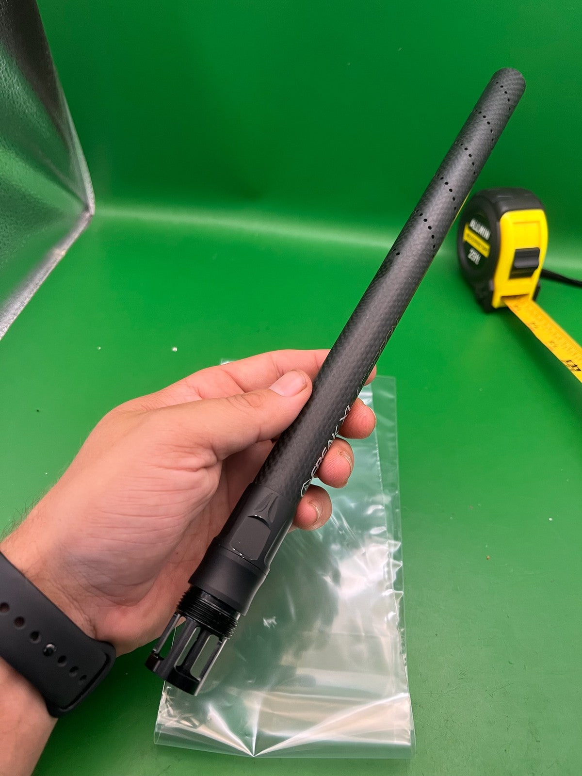 Smart Parts Freak XL Carbon Fiber 14" Barrel AC Autococker Thread Black