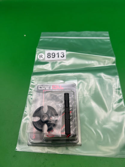 Critical Paintball HALO Rip Drive Knob & Impeller Black