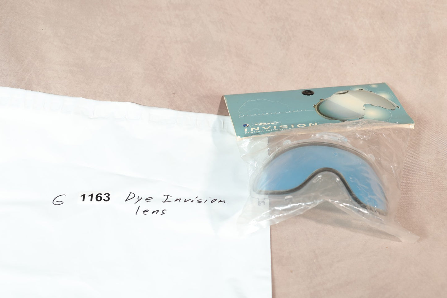 Dye Invision Paintball Mask Replacement Lens Blue Mirror New in Package