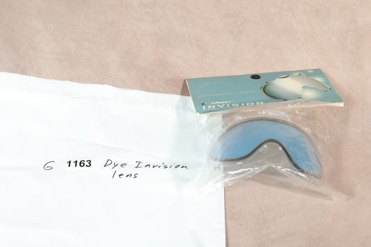 Dye Invision Paintball Mask Replacement Lens Blue Mirror New in Package