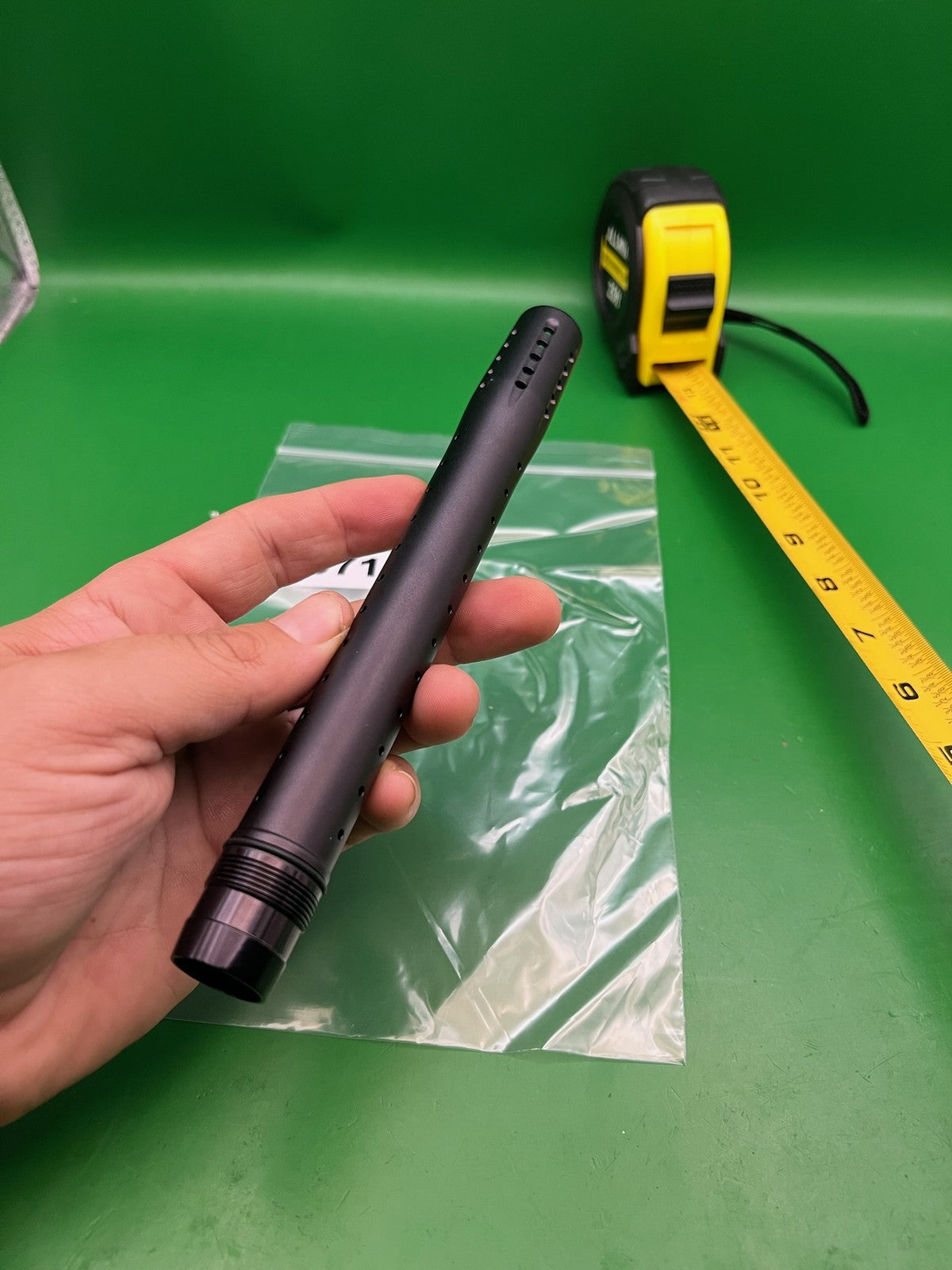 Dye UL Paintball Barrel Tip Black 14 inch