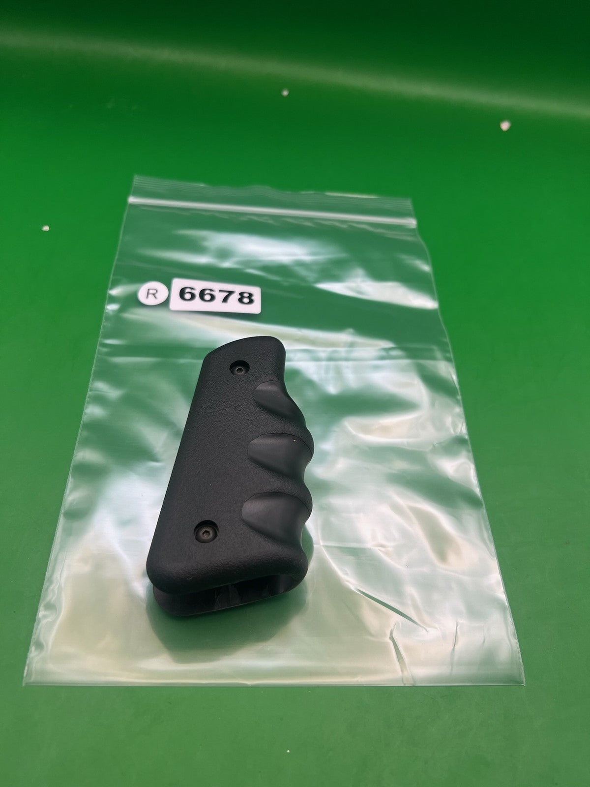 45* Grooved Autococker Grips - used paintball grip panel - black