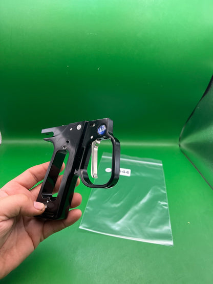 Autococker Hinge Frame - used paintball grip frame - black
