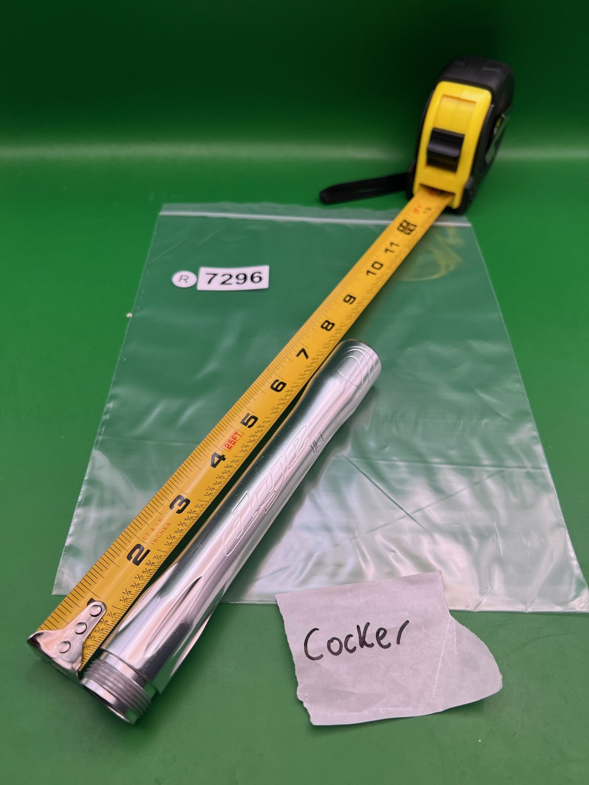 Dye UL-I Barrel Back Autococker Thread Polished Clear Silver AC