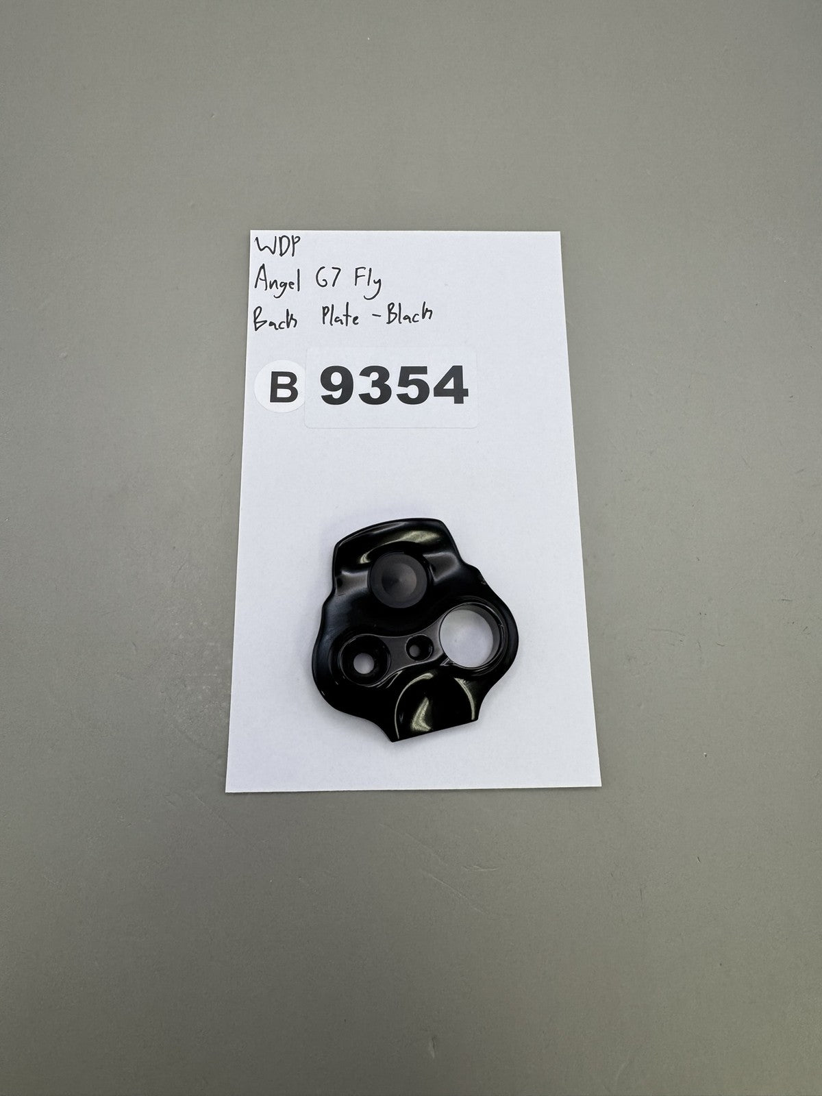 WDP Angel G7 Fly Back Plate - Black