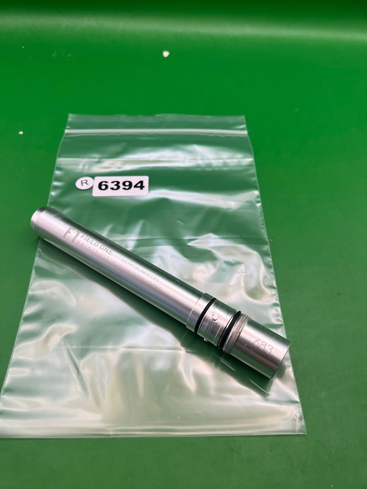 Field One Paintball Barrel Back Silver .683