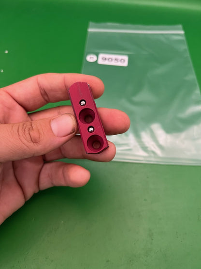 Bloodline ASA Rail Red Anodized Aluminum Paintball Marker Mount