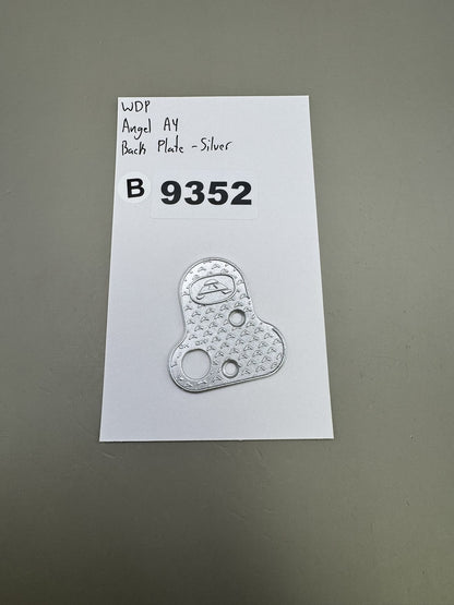 WDP Angel A4 Back Plate - Silver