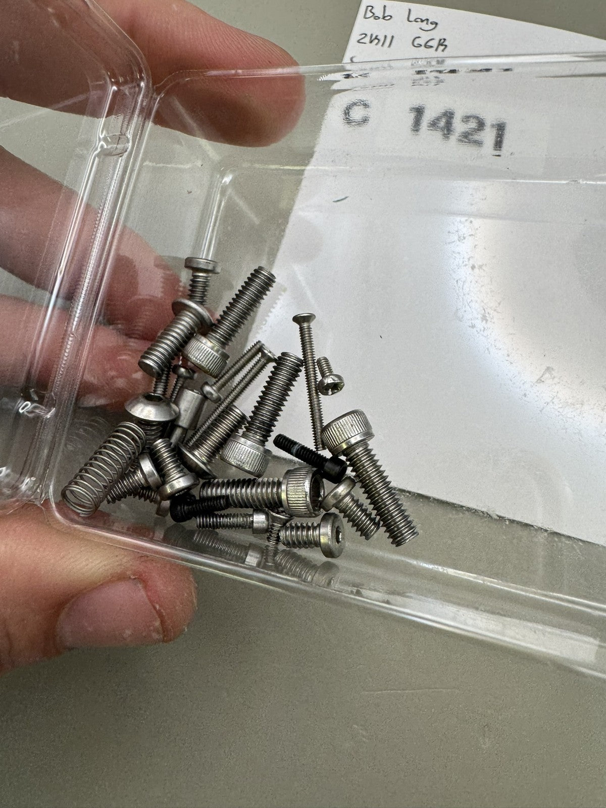 Bob Long 2k11 GGB Screw Kit