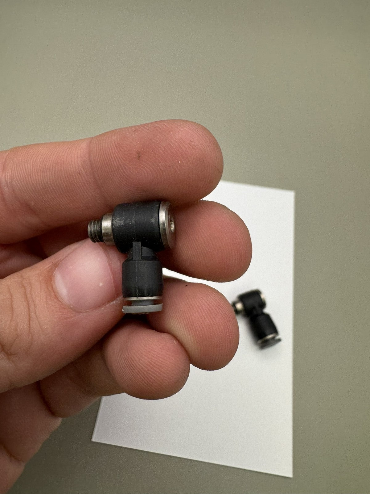 Smart Parts Ion Elbow Fittings Black (2x)
