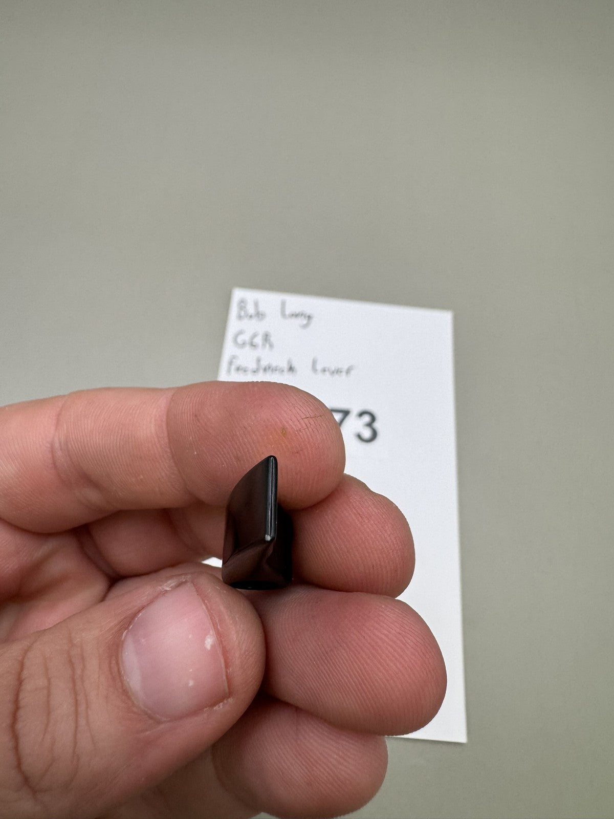 Bob Long G6R Feedneck Lever Black