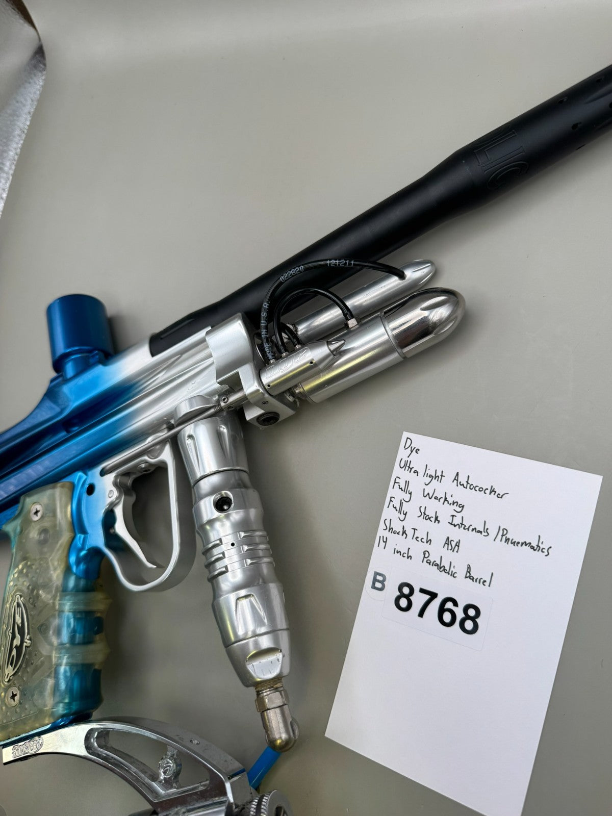 Dye Ultra Light Autococker - Paintball Marker Fully Working