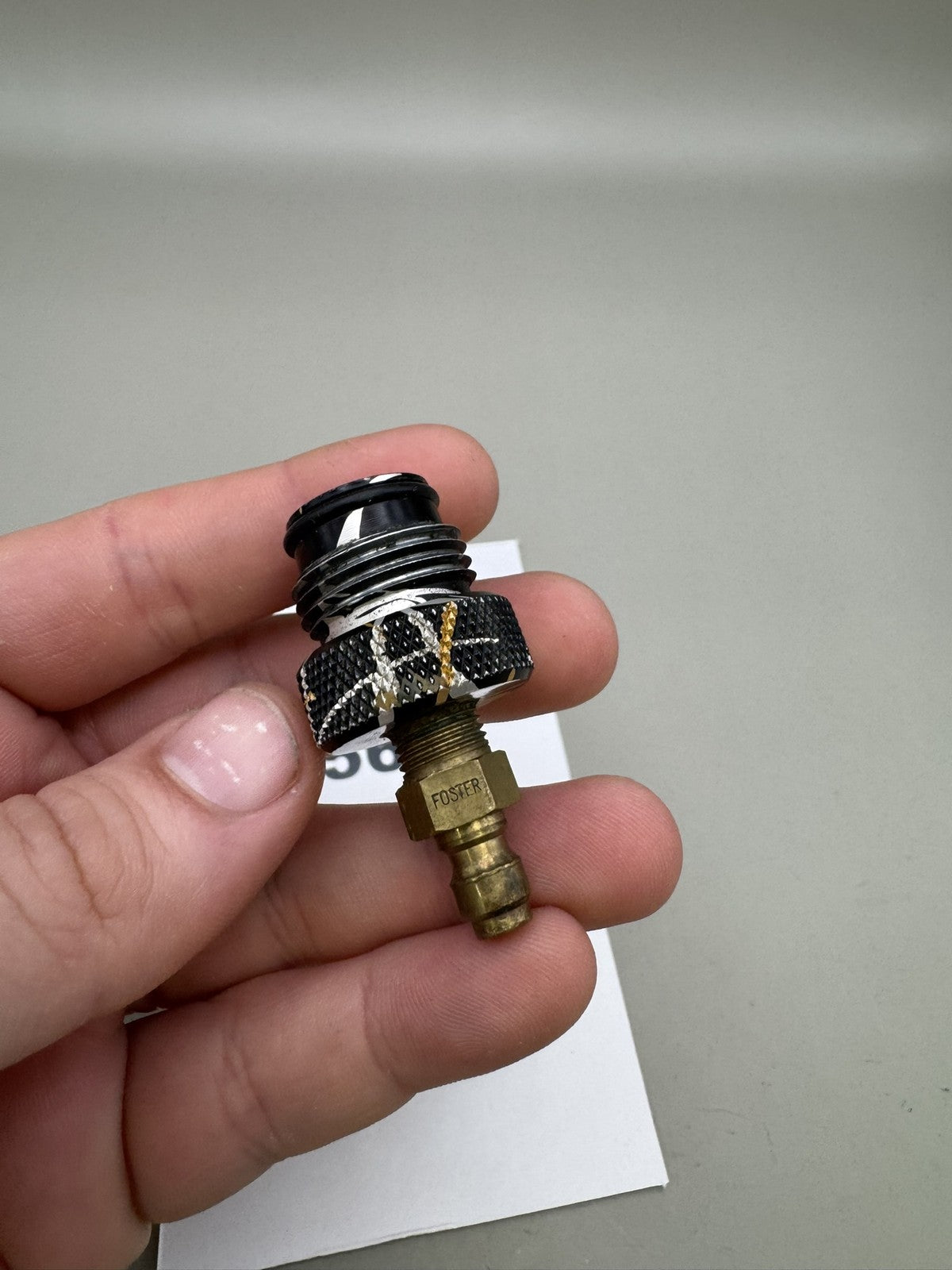 AGD Automag Remote Line Adapter - Black/Silver/Gold Splash