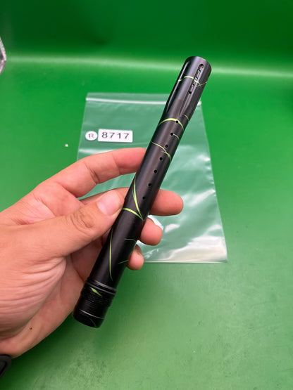 Dye Ultralite UL 14" Front Barrel Tip Black Green Splash GEO EGO LUXE Shocker