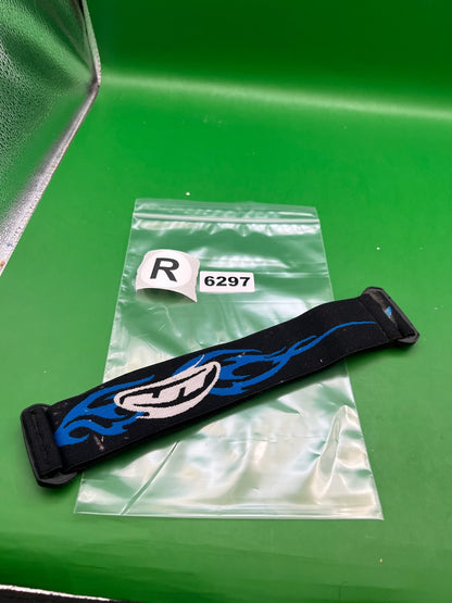 JT Goggle Mask Head Strap Blue Flame Black