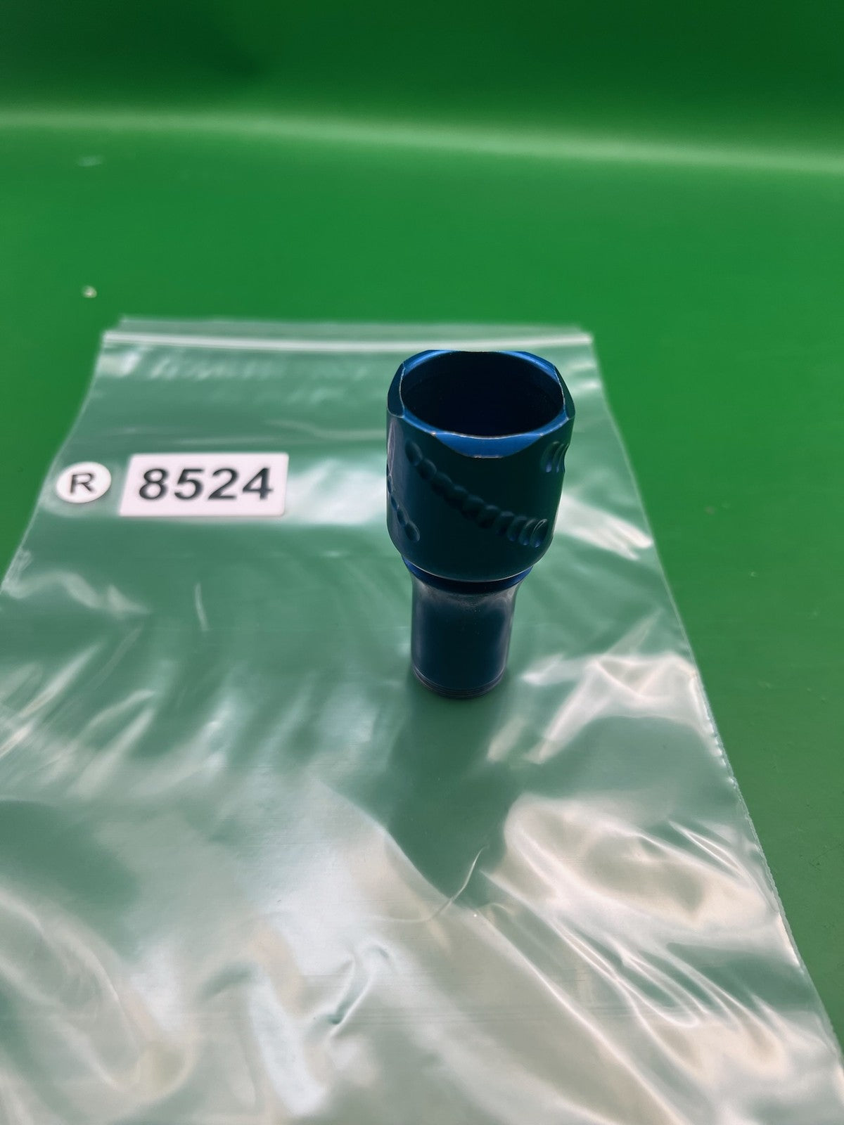 Smart Parts Impulse High Rise Feedneck Blue Anodized Aluminum Twist Lock