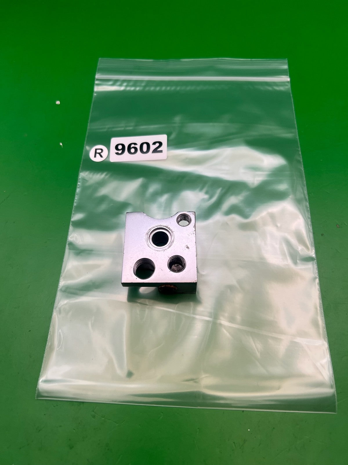 WGP Autococker Pre 2k Front Block Silver Aluminum Paintball Part