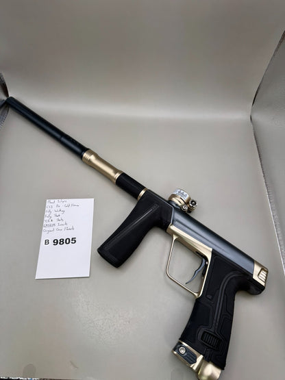 Planet Eclipse CS3 Pro - Gold/Green - Paintball Marker Fully Working