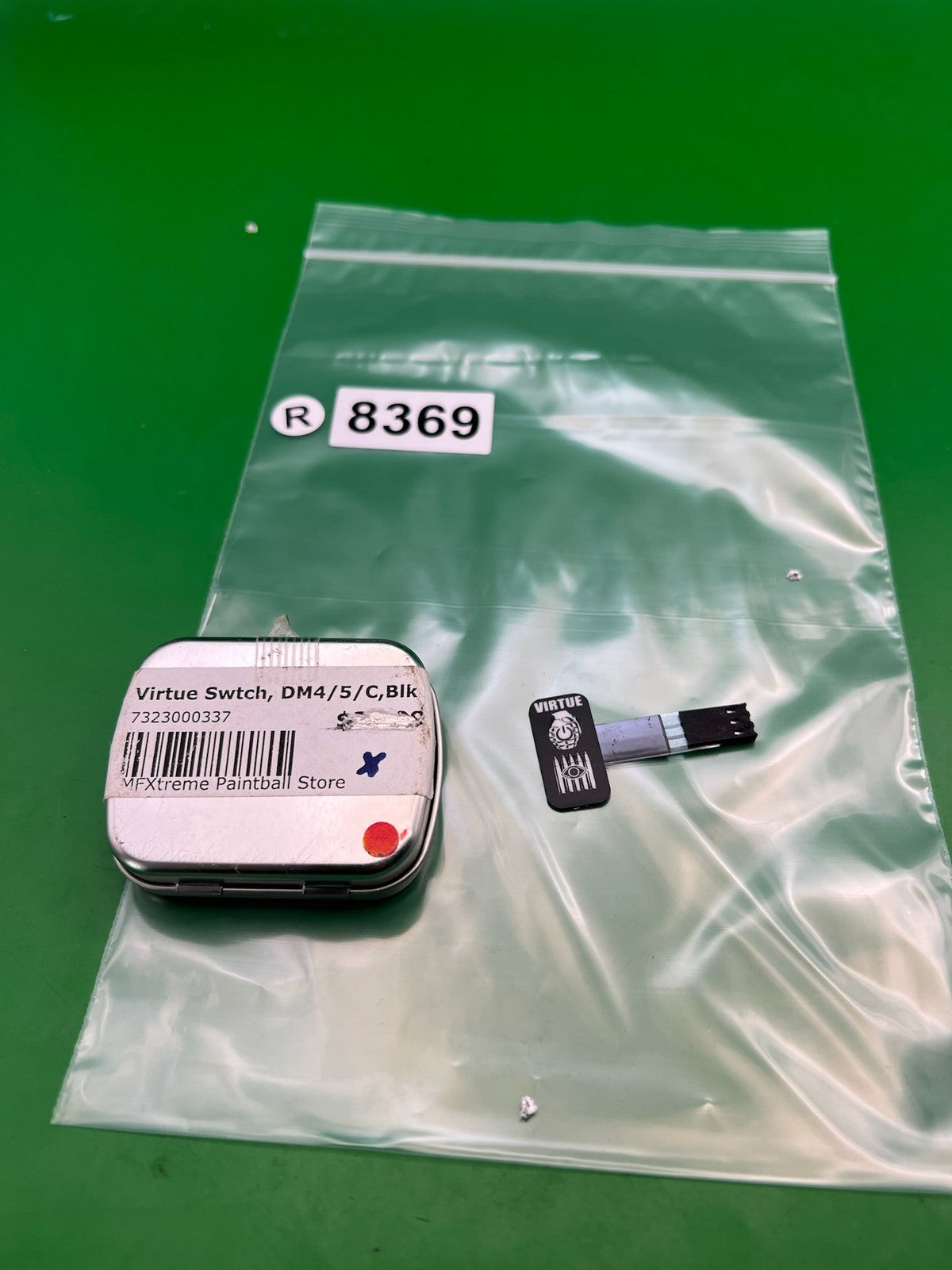 Virtue Dye Matrix Membrane Trigger Switch Pad Black DM4 DM5 Ion