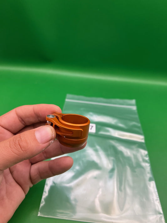 Planet Eclipse Low Rise Clamping Feedneck Orange Anodized Aluminum