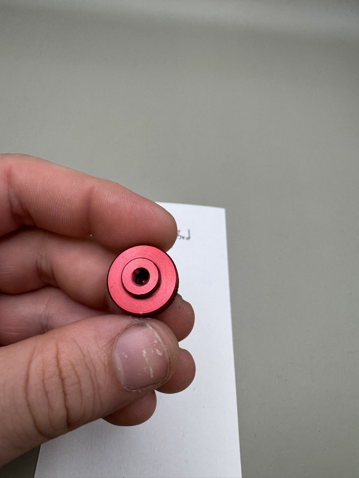 Dye DM3 Bach Rod Knob - Red