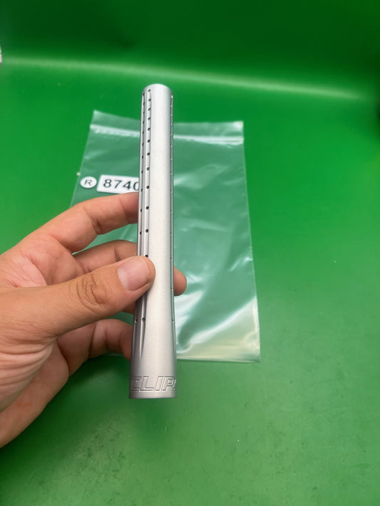 Planet Eclipse Shaft Pro 14" Barrel Tip Silver Dust Aluminum Ported