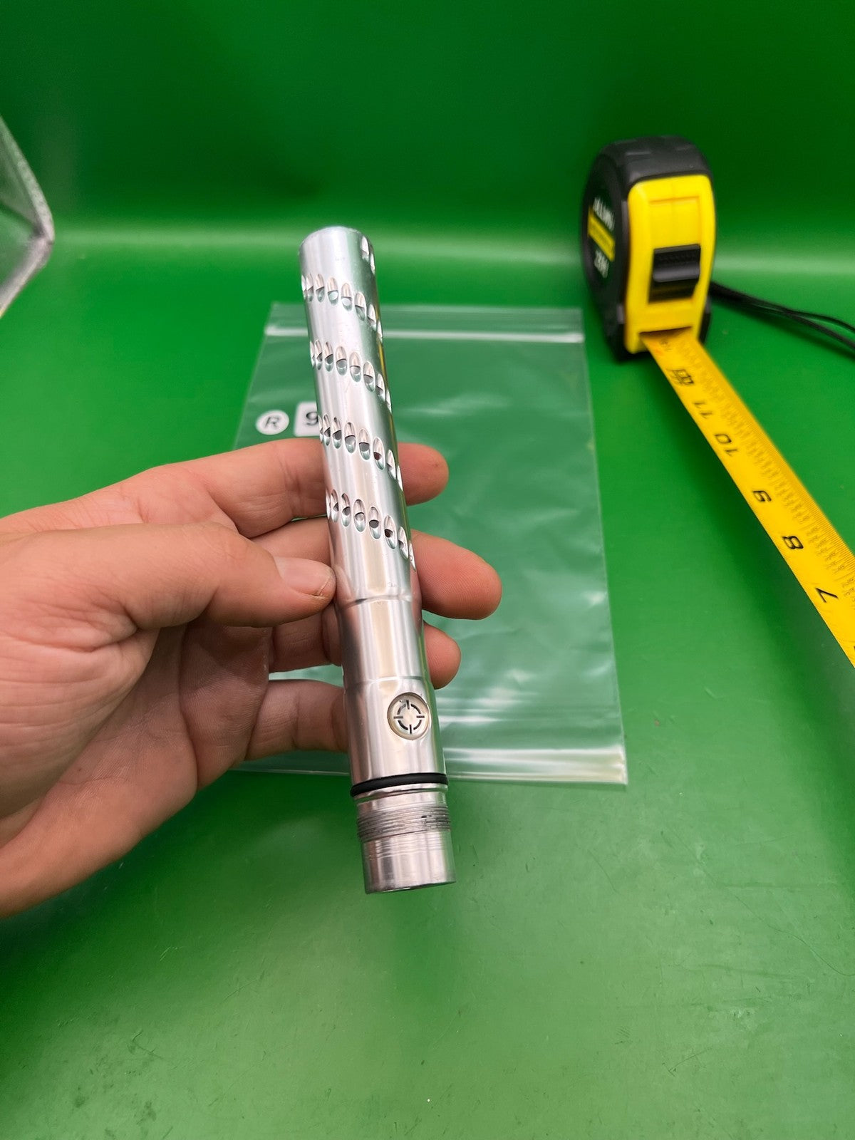 Smart Parts Freak Tear Drop Paintball Barrel Tip Silver