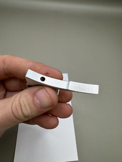 Proto SLG Trigger Silver Aluminum Paintball Part