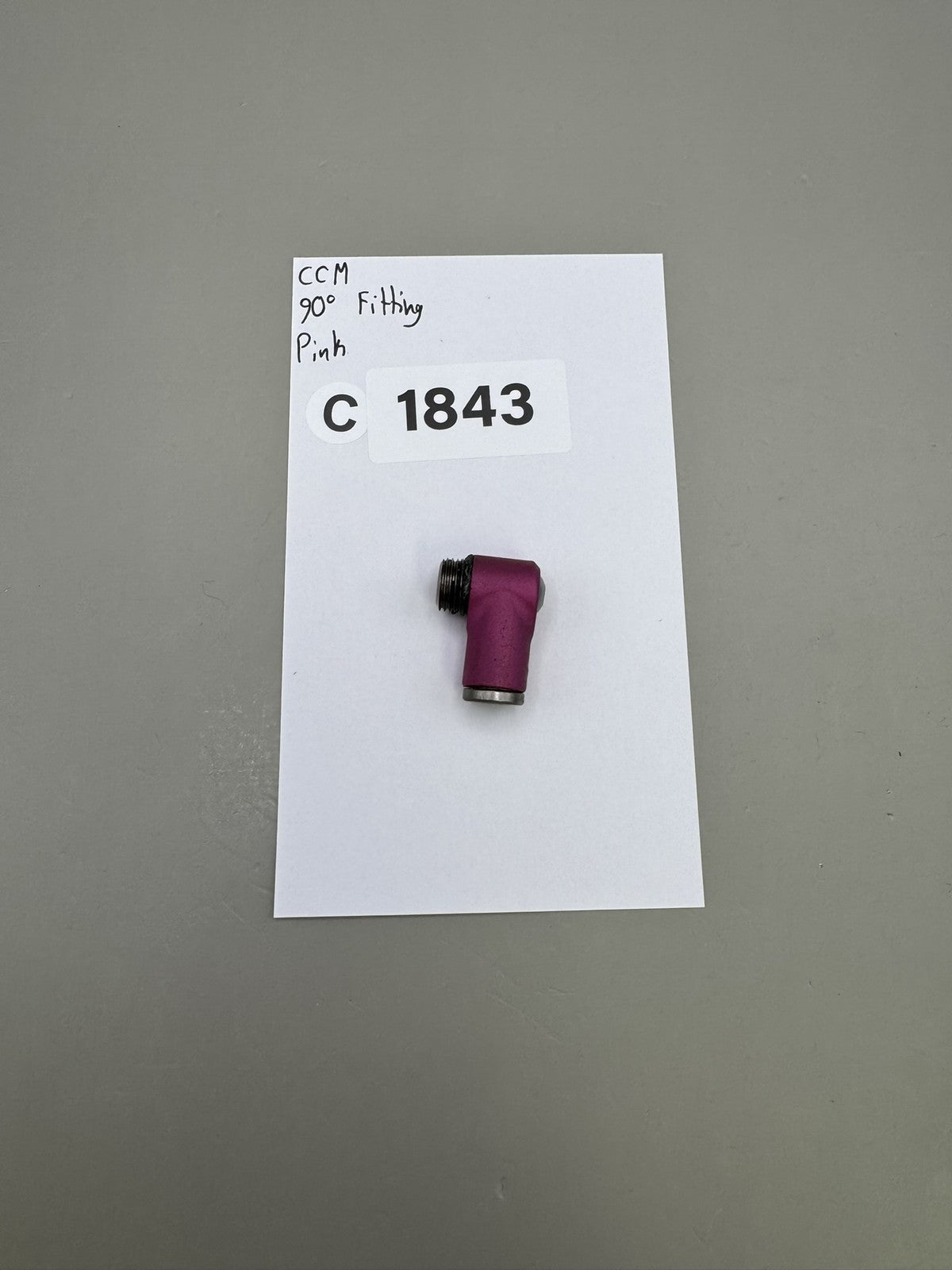 CCM 90Â° Fitting Pink