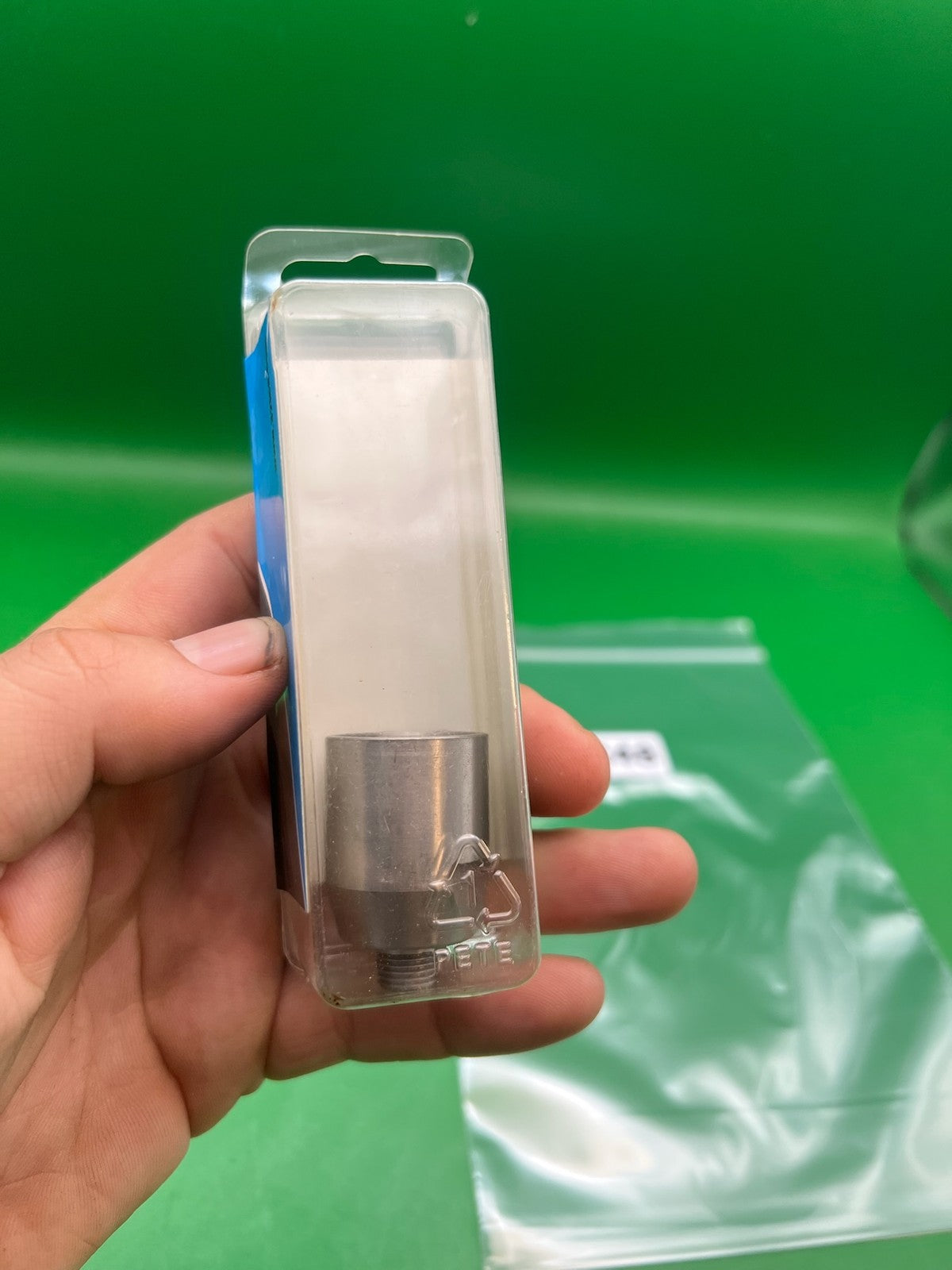 32 Degrees Vertical Adapter Silver - Autococker Compatible - used paintball marker part - unknown