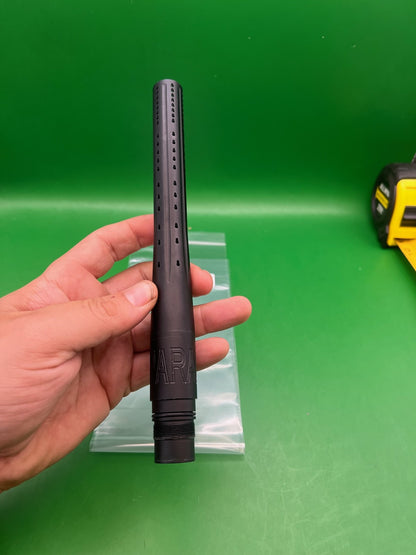 Parabolic Tip 14" Black - used paintball barrel tip - black