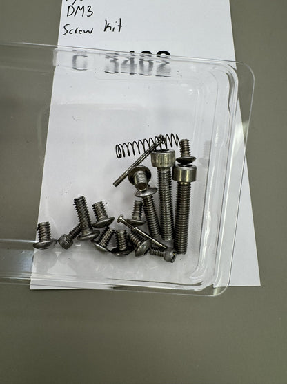 Dye DM3 Screw kit