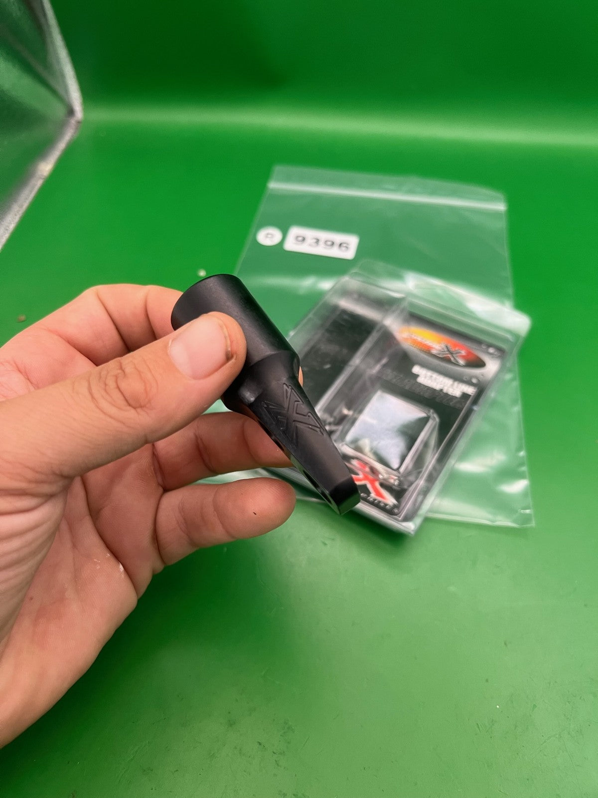 System X NOS ASA Bottom Line Adapter Black Paintball On/Off