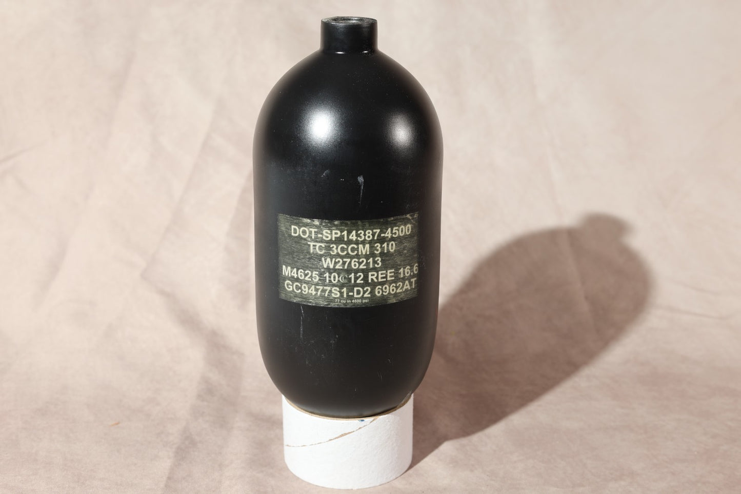 Ninja Dura 77 Paintball HPA Air Tank Black Compressed Air Bottle
