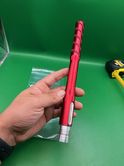Smart Parts Teardrop A5 Thread 12" Barrel Gloss Red Aluminum One Piece