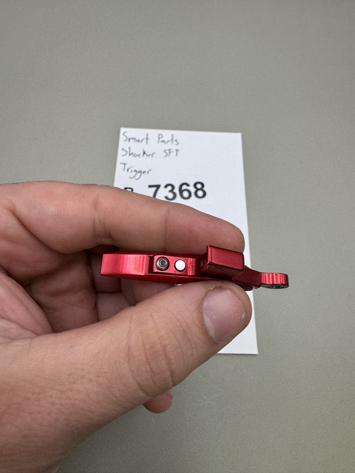 Smart Parts Shocker SFT Trigger Red