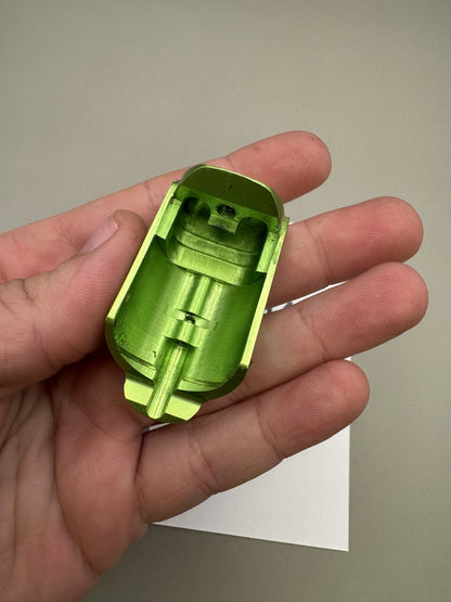 DLX Luxe 1.0 Back Cap Lime Green