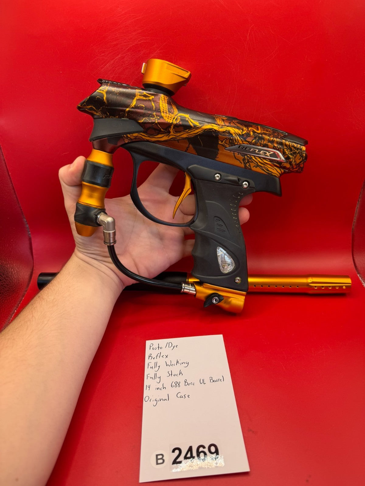 Proto/Dye Reflex - Paintball Marker Fully Working