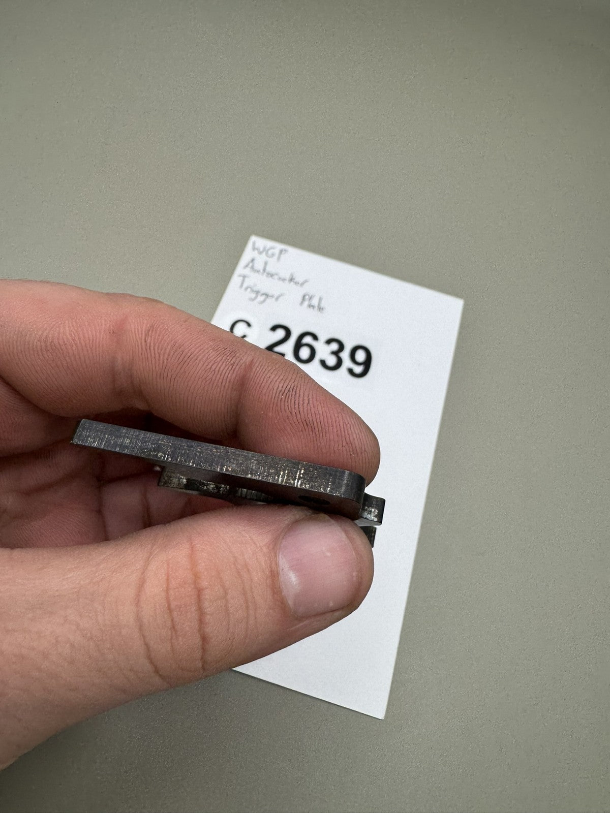 WGP Autococker Trigger Plate