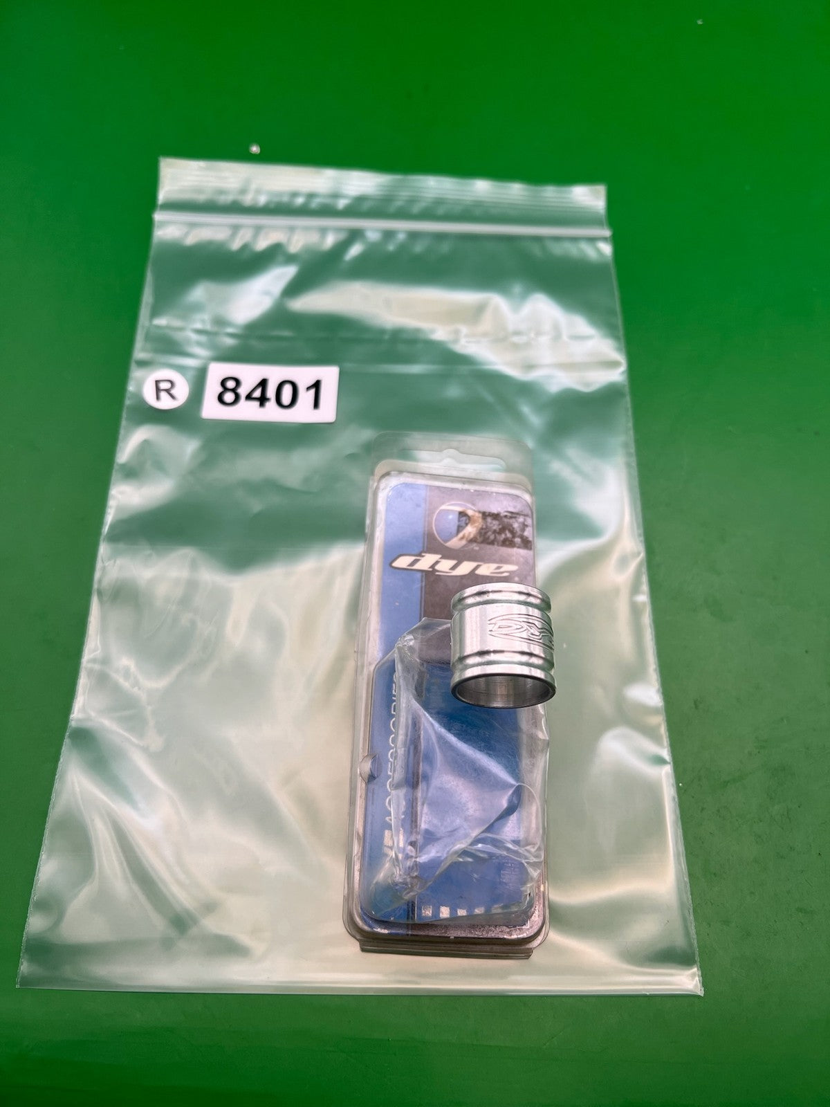 Dye Feedneck Collar Silver Aluminum Twistlock Matrix DM Series Marker