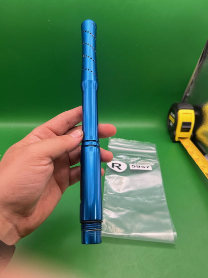 ION LUXE Smart Parts Progressive Barrel 12" .692 Blue - used paintball barrel - blue anno