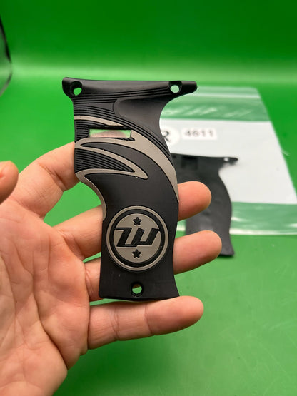 WGP SR Autococker Grip Panels Black OEM Stock 45 Degree Rubber