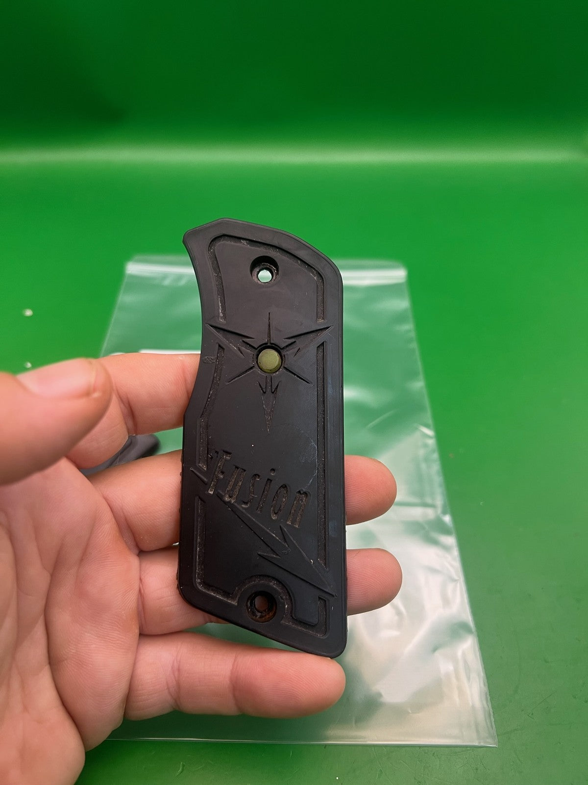 Dangerous Power Fusion F7 Grip Panels Black
