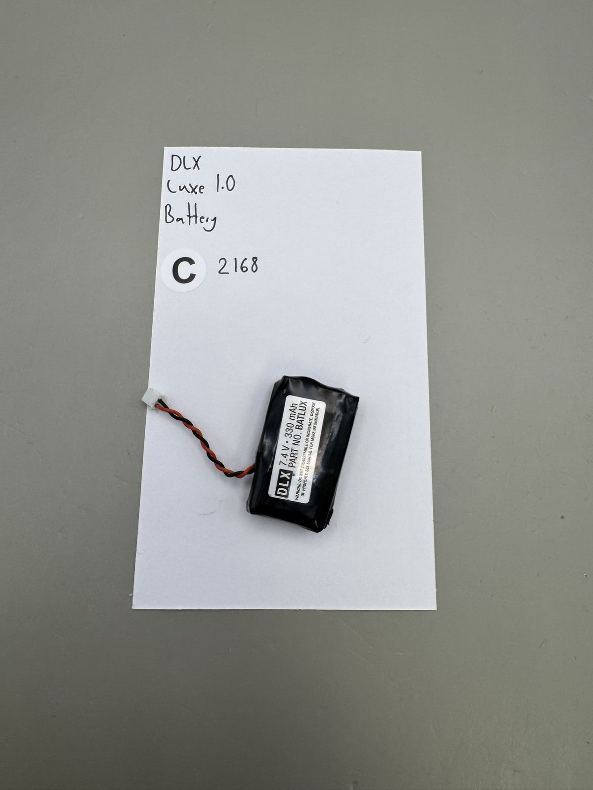 DLX Luxe 1.0 Battery