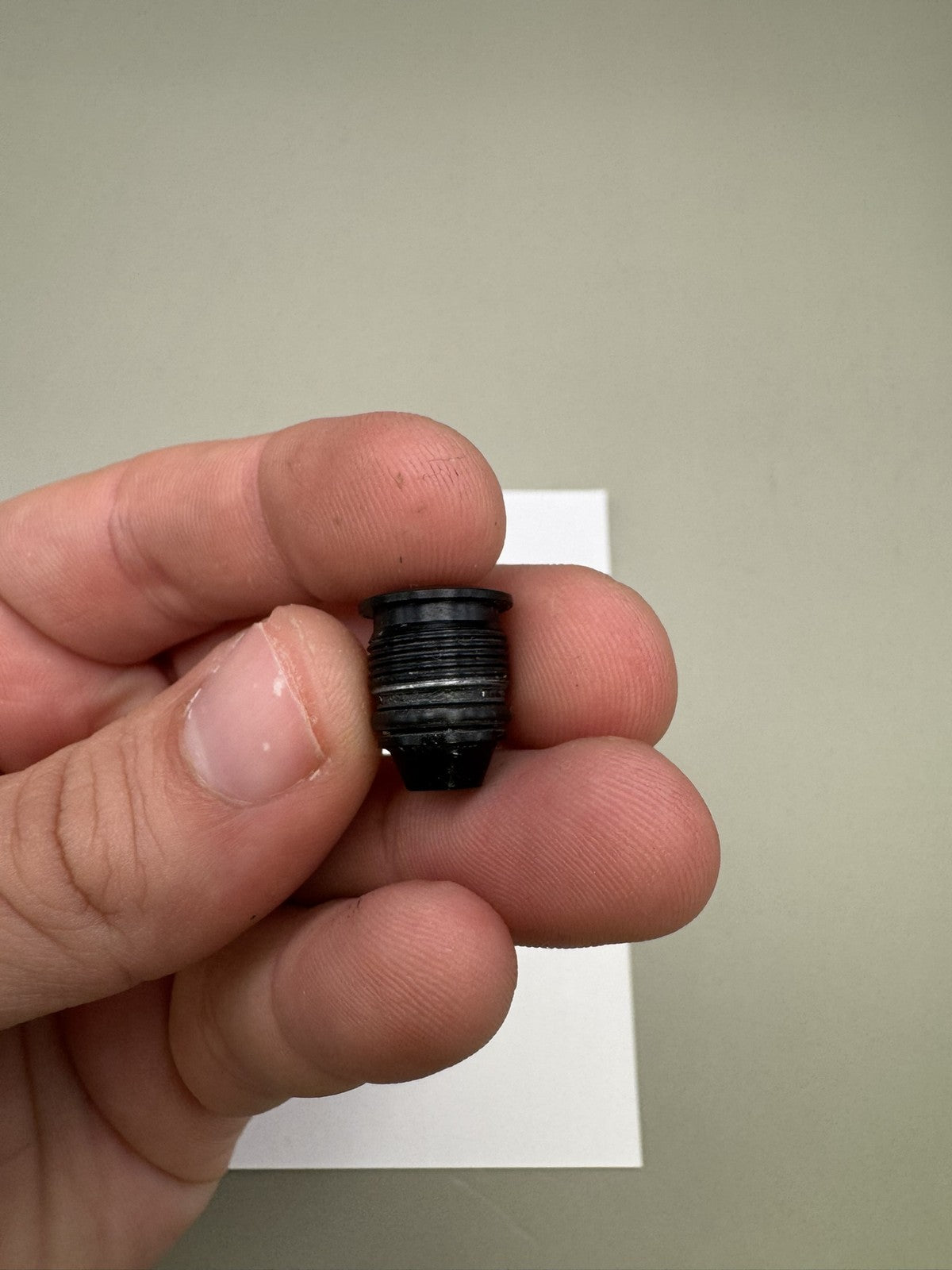 WDP Angel A1 Front Valve Plug Black