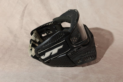 JT Paintball Mask Full Face Goggle Black Thermal Lens Protective Gear